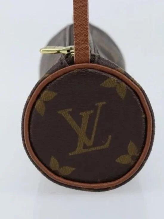 LOUIS VUITTON Monogram Papillon Pouch LV Auth - Picture 4 of 16